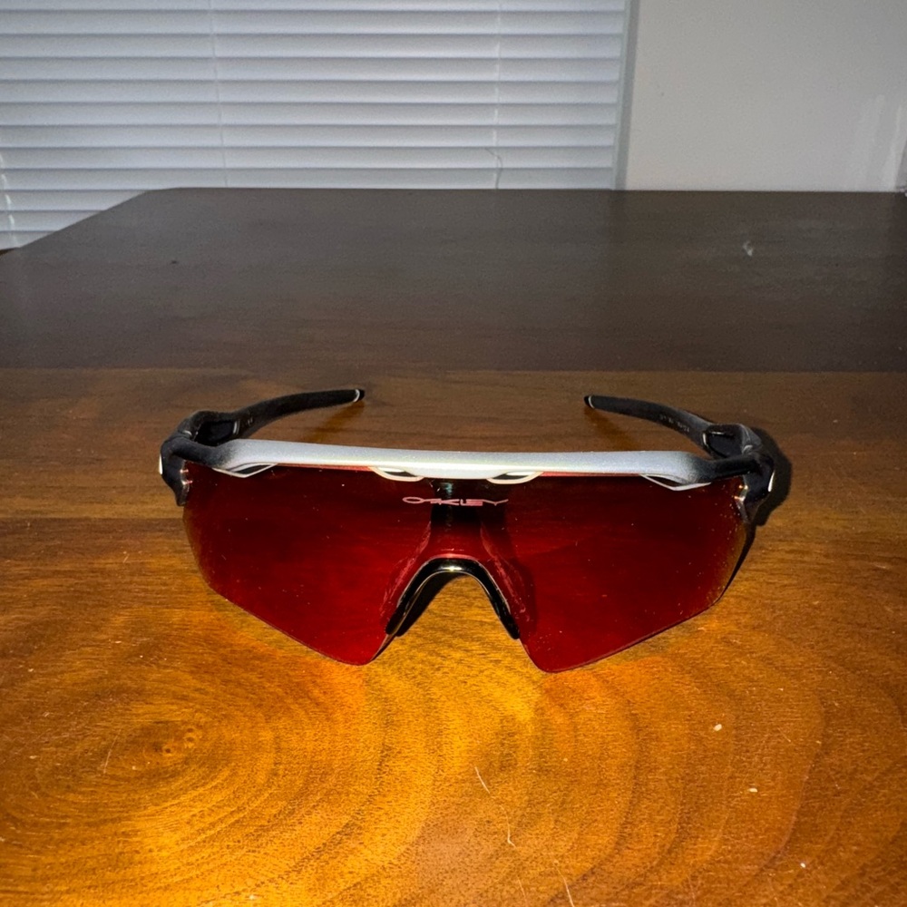 Oakley Black and Red Performance Glasses
